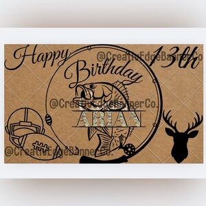 Hunter Theme Banner Template